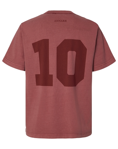 Annarr - ANRRo Diego O-Neck T-Shirt - Syrah